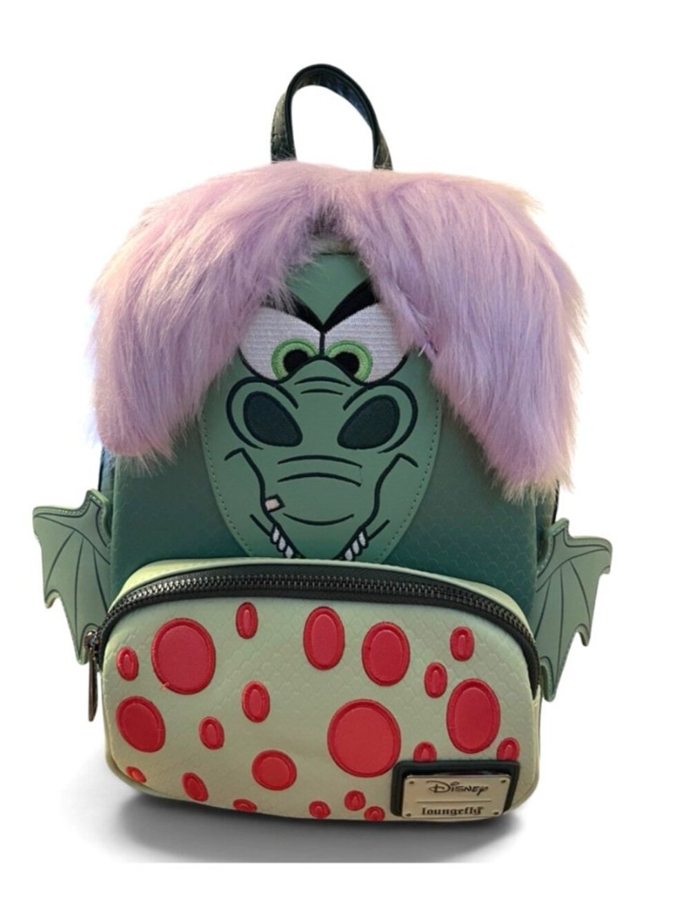 Loungefly The Sword in The Stone Madam Mim Dragon Mini Backpack NWT